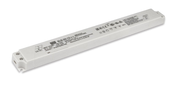 Driver LED MEAN WELL SLD-50-12 12V 50W Lineal Dual Modo IP20 Alta Eficiencia