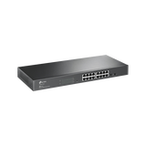 Switch Smart Gigabit TP-Link JetStream T1600G-18TS (TL-SG2216) | 16 Puertos Gigabit + 2 Ranuras SFP | L2+ Static Routing