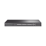 Switch Administrable L2+ TP-Link JetStream T2600G-28SQ | 24 Ranuras SFP Gigabit + 4 Puertos Combo RJ45 + 4 SFP+ 10G | Static Routing