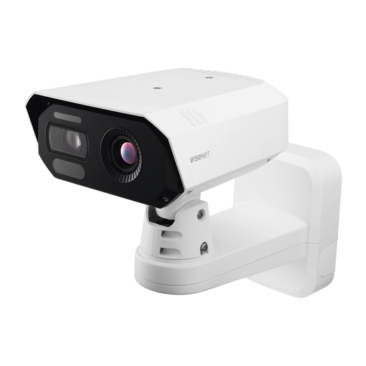 Cámara Bullet Antivandálica Bi-Spectral IP Visible 8MP / Térmica  640 x 480 Lente 25mm / H.265 & WiseStream / IP67 / NEMA4X