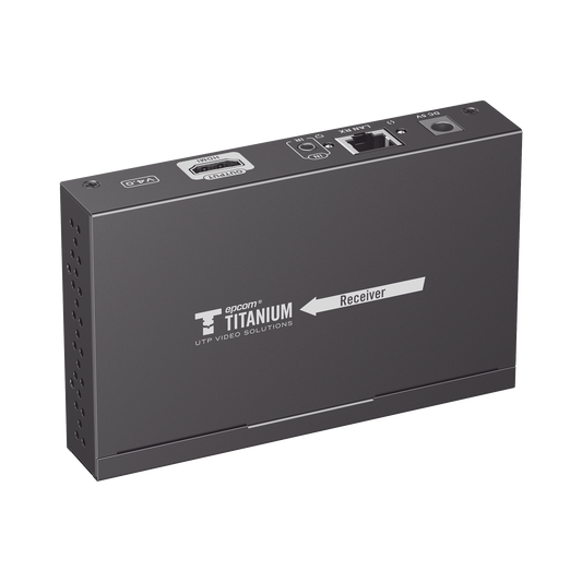 Receptor Compatible para Kit Matricial TT-383-MATRIX-4.0 | Resolución 1080P@60Hz | Cat 6 | Control IR | Compatible con Switch IGMP (Solo para transmisor versión 4.0).