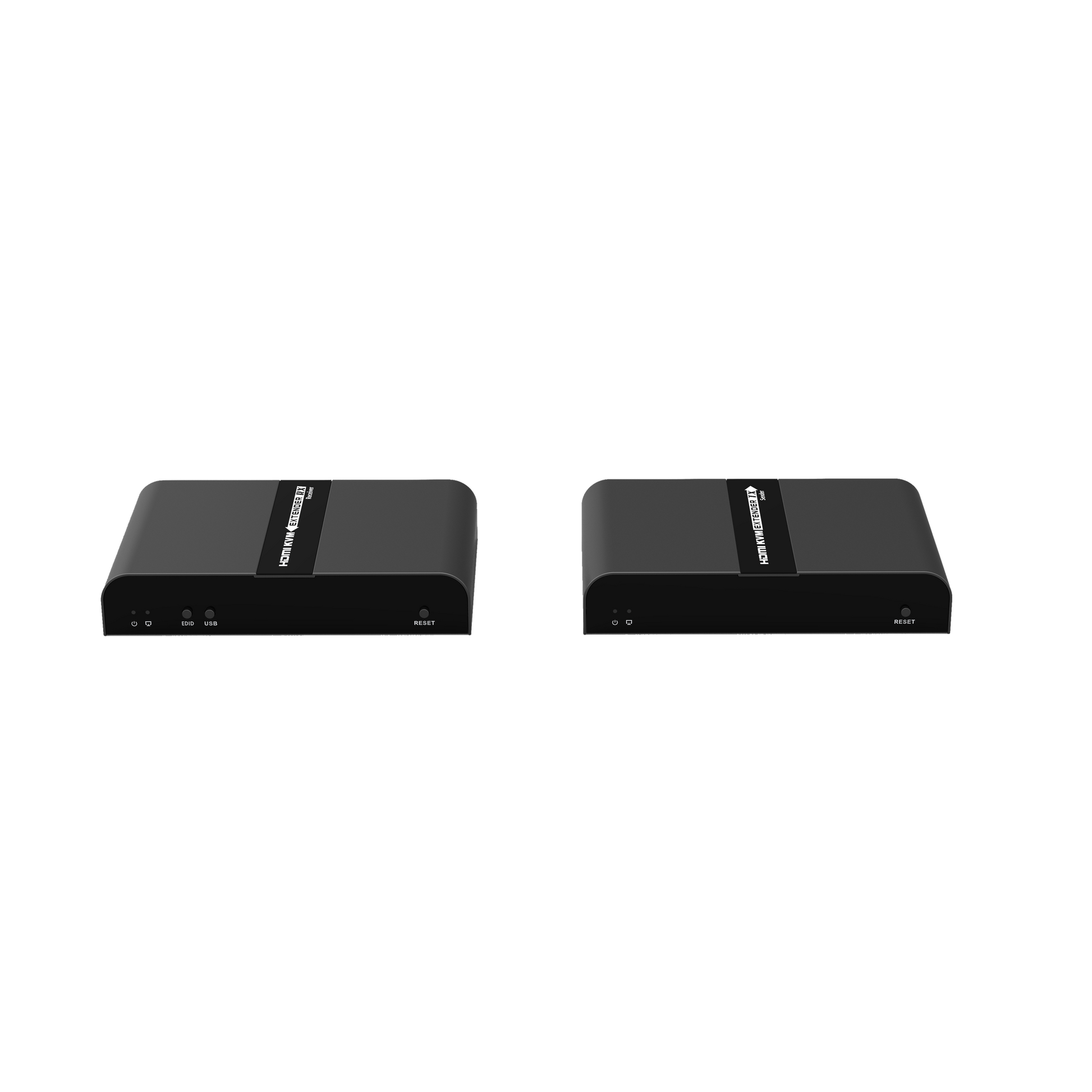Kit extensor KVM (HDMI y USB 2.0) hasta 100 metros | Resolución 4K @ 30 Hz | Cat 6/6A/7 | CERO LATENCIA | Salida Loop | Soporta Switch Gigabit para control KVM múltiple | Soporta hasta 253