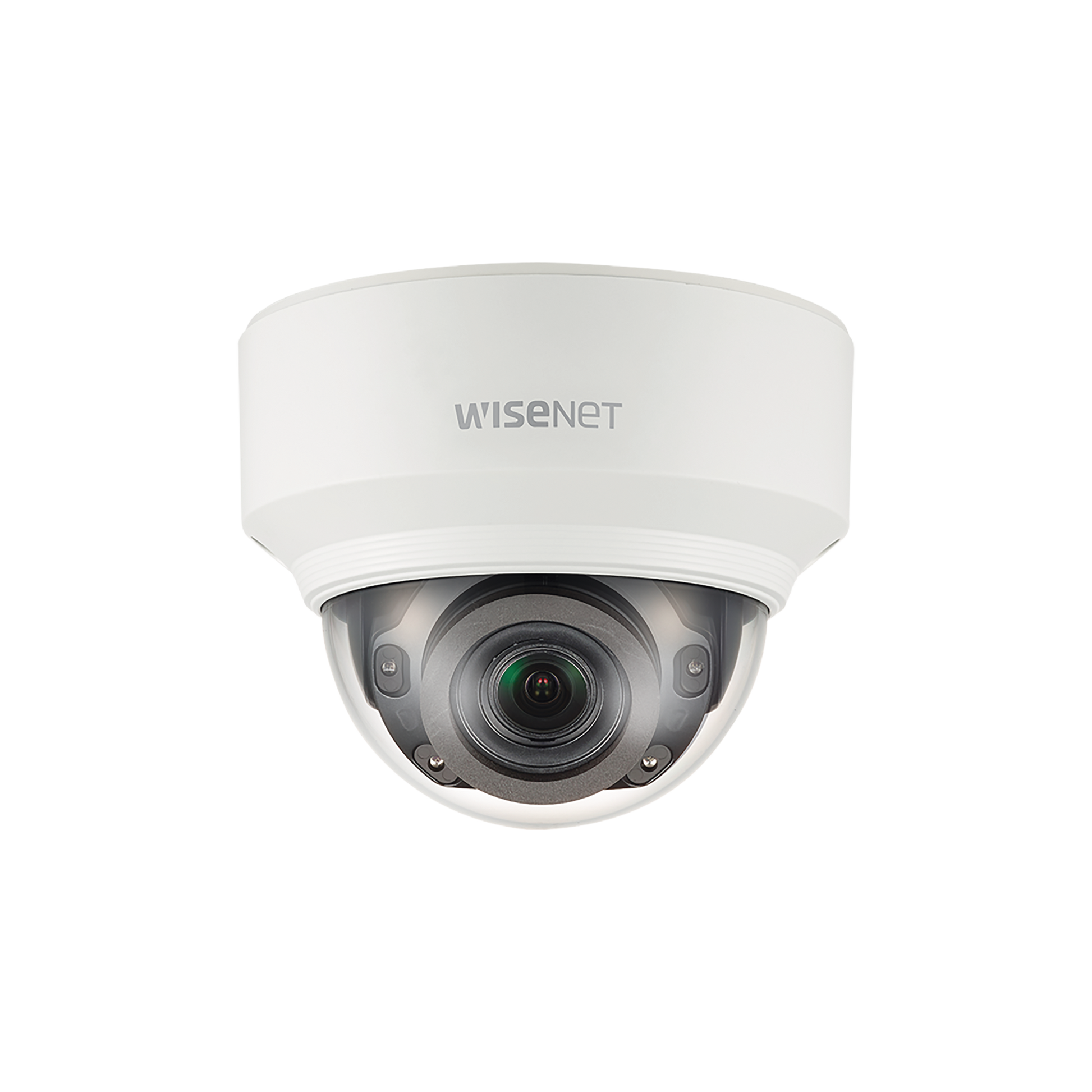 Cámara IP Tipo Domo Interior 5MP / Lente Motorizado 3.9 - 9.4mm / WDR 120db / IP66 / IK08 / H.265 & WiseStream