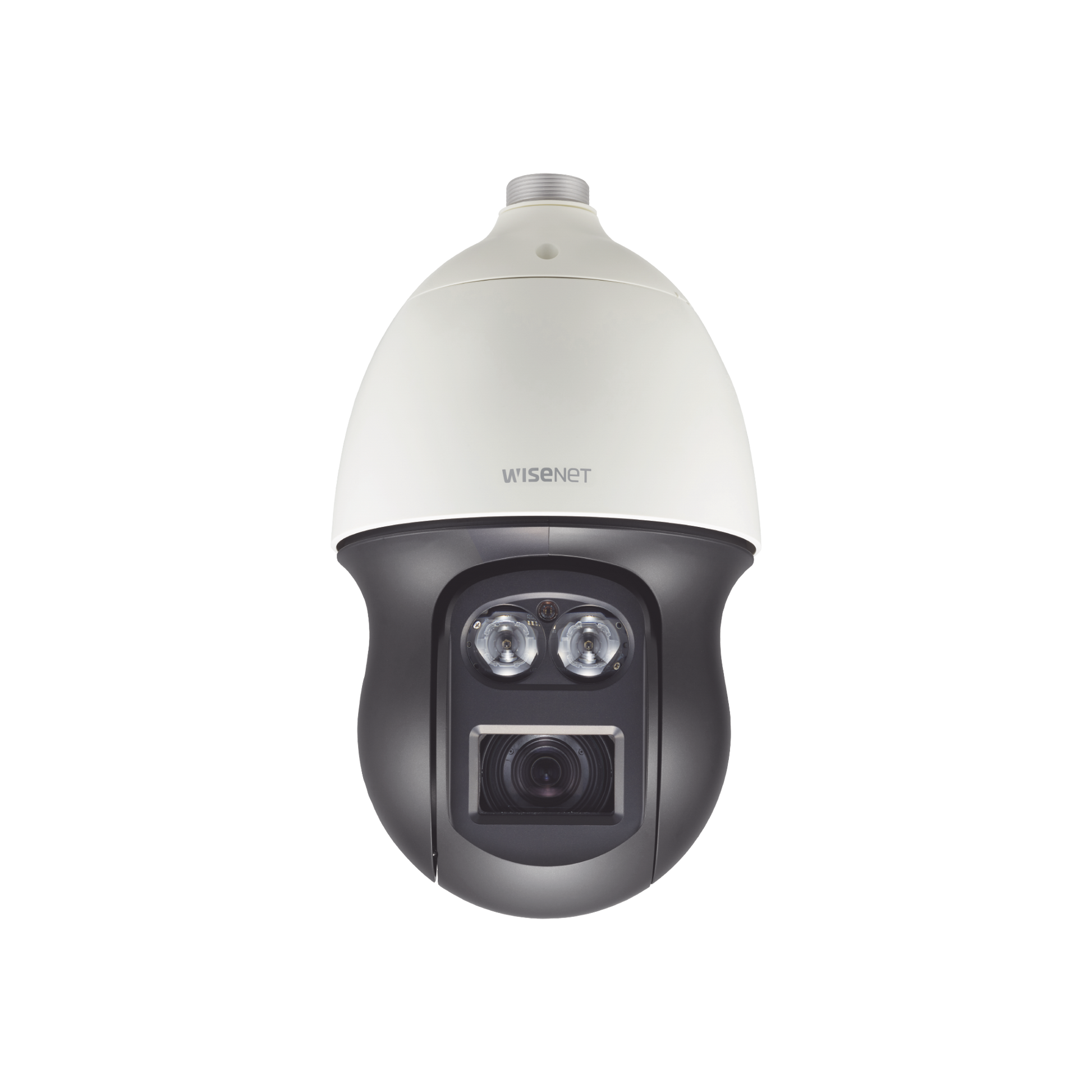 Domo IP PTZ 2MP Antivandálico / 55X Zoom Óptico / IR 500m / WDR 120DB / Auto Tracking / Video Analíticos / H.265 & WiseStream II