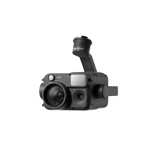 Payload Zenmuse H30, Zoom de 7.1- 172 mm /Telémetro Laser Alcance de 3000m/ Gran angular 48 MP Compatible con Drone Matrice 350RTK y MATRICE400