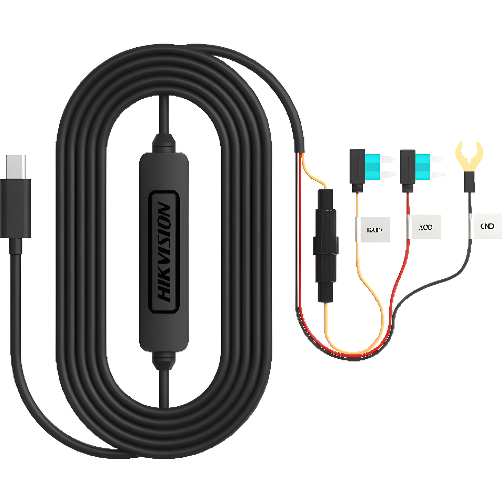 Convertidor Buck DC-DC / Entrada 12-24V DC / Salida 5V Type-C / Protección Baja Potencia 11.3V / Cable Entrada 1.3 m (4.3 ft) / Cable Salida 2.1 m (6.9 ft) / Rango Temperatura -20°C a 65°C