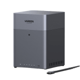 NAS UGREEN NASync DH4300PLUS / 4 Bahías SATA / Procesador RK3588C 8 GB RAM / 2.5GbE Puerto / HDMI 4K / USB 3.2 Type-C / RAID 0/1/5/6/10 / Acceso Remoto UGREENlink