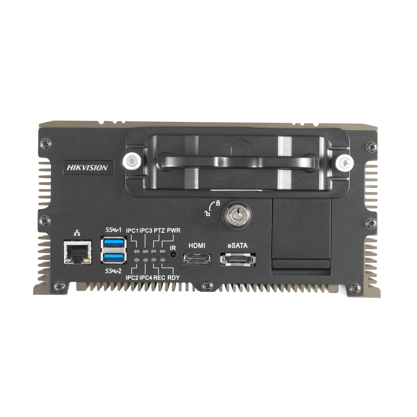 NVR Movil de 5 Canales de 2 Megapixel  / 2 Bahías de Dsco Duro de 2 TB / Soporta GPS