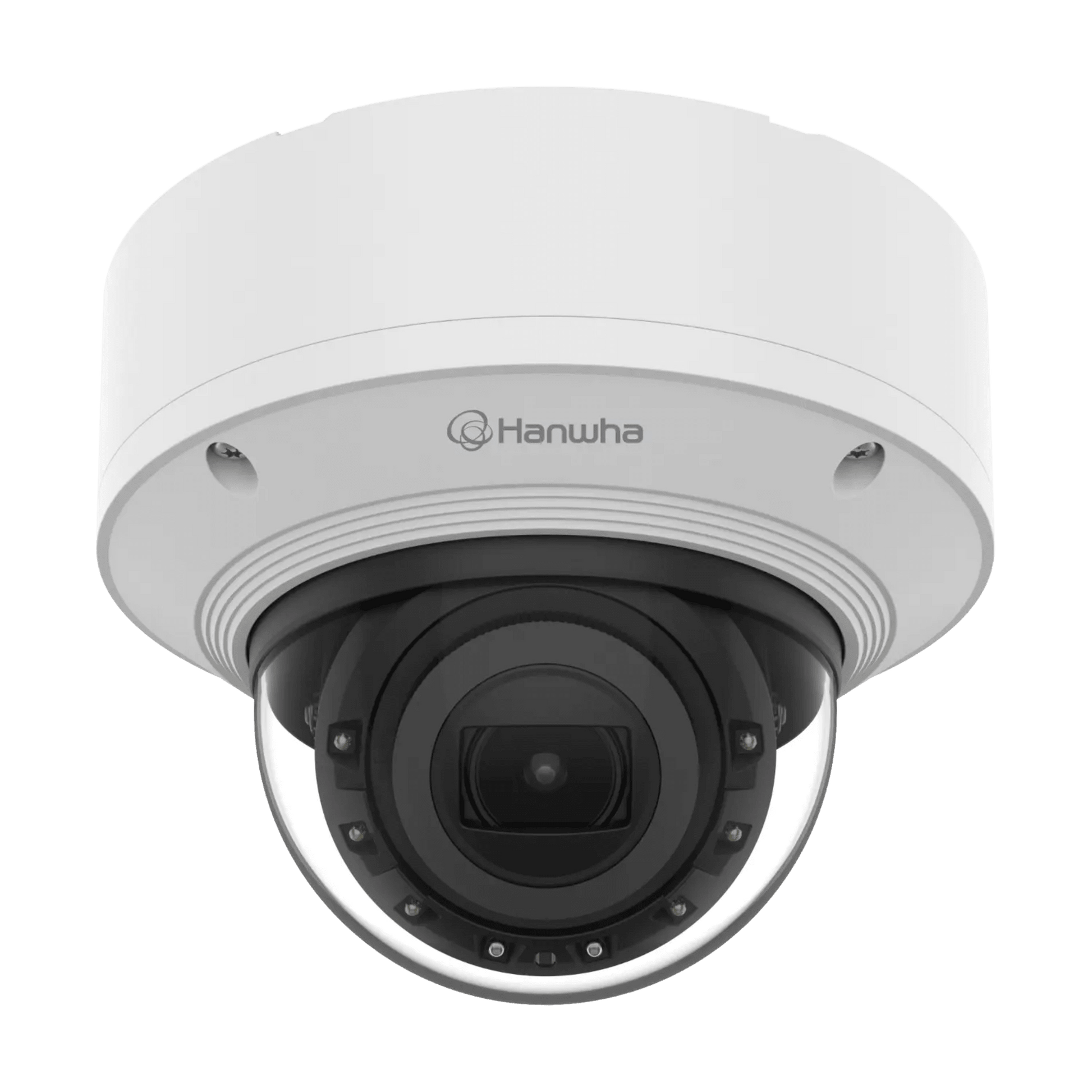 Cámara IP Domo Antivandálica 5MP para interior / Fácil Instalación / Lente Motorizado 3.6 - 9.4mm / IR 50M / WDR 150db / H.265 & WiseStream II