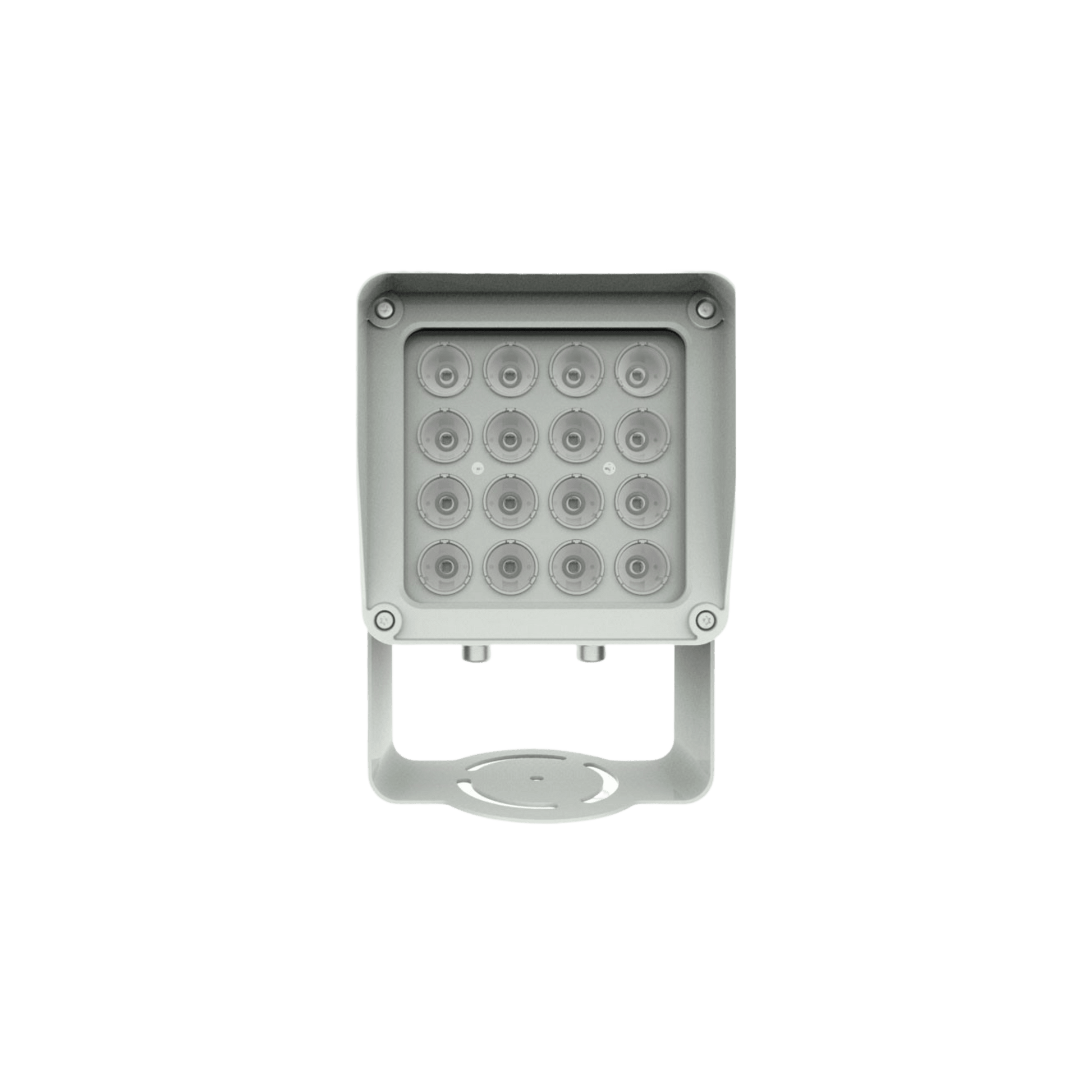 Luz Estroboscópica LED Blanco / Haz Alto 16 Lámparas / Ángulo 10° / Distancia 16-25 m / IP66 Resistente / Disipador de Aluminio / Control por Baja Luminosidad / 100V-240V