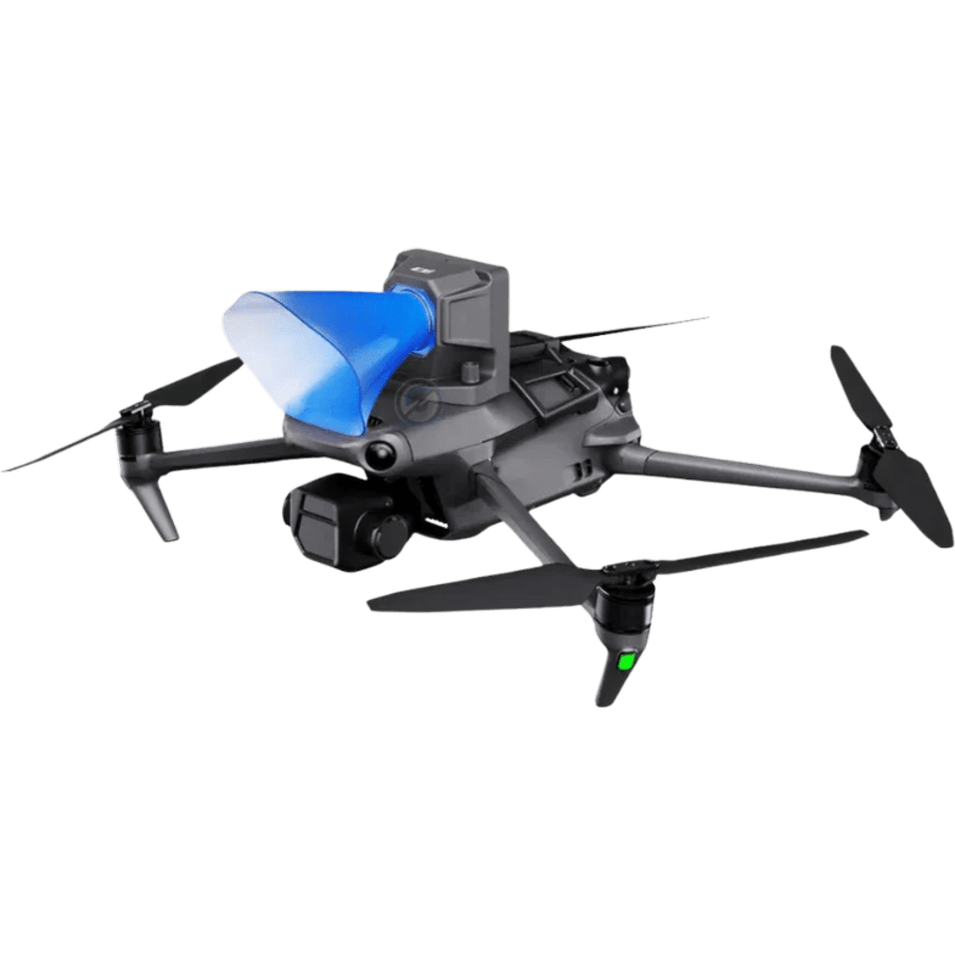 Sistema de Radiodifusión de Voz Digital / 20W / 130g / Altavoz Integrado / Luz de Advertencia / Comunicación Bidireccional / AI / DJI Mavic 3T
