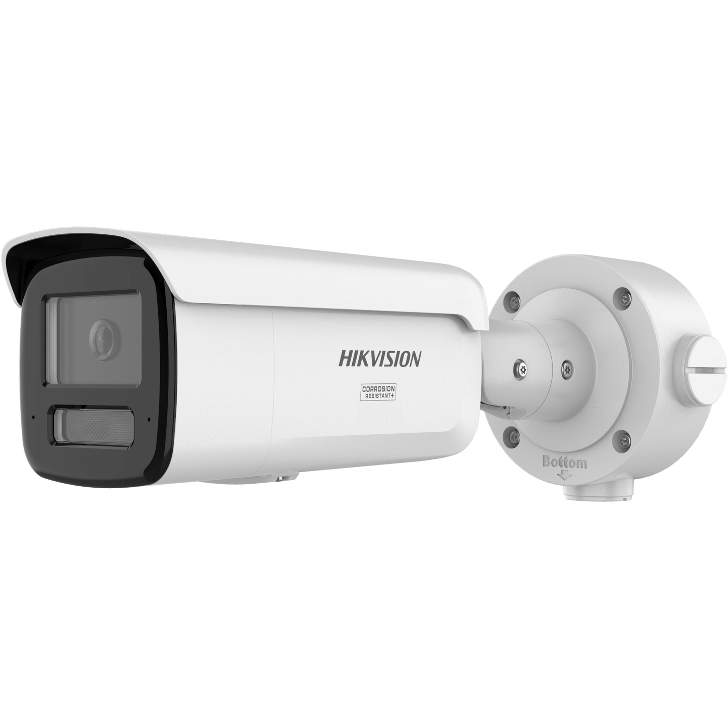 Bala IP 6 Megapixel / Lente 4 mm / Dual Light (60 mts IR + 60 mts Luz Blanca ) / Darkfighter S / Exterior IP67  / WDR 130 dB / 4 Analíticos: AcuSense, Deteccion Facial, Conteo de Personas por Cruce y Zona