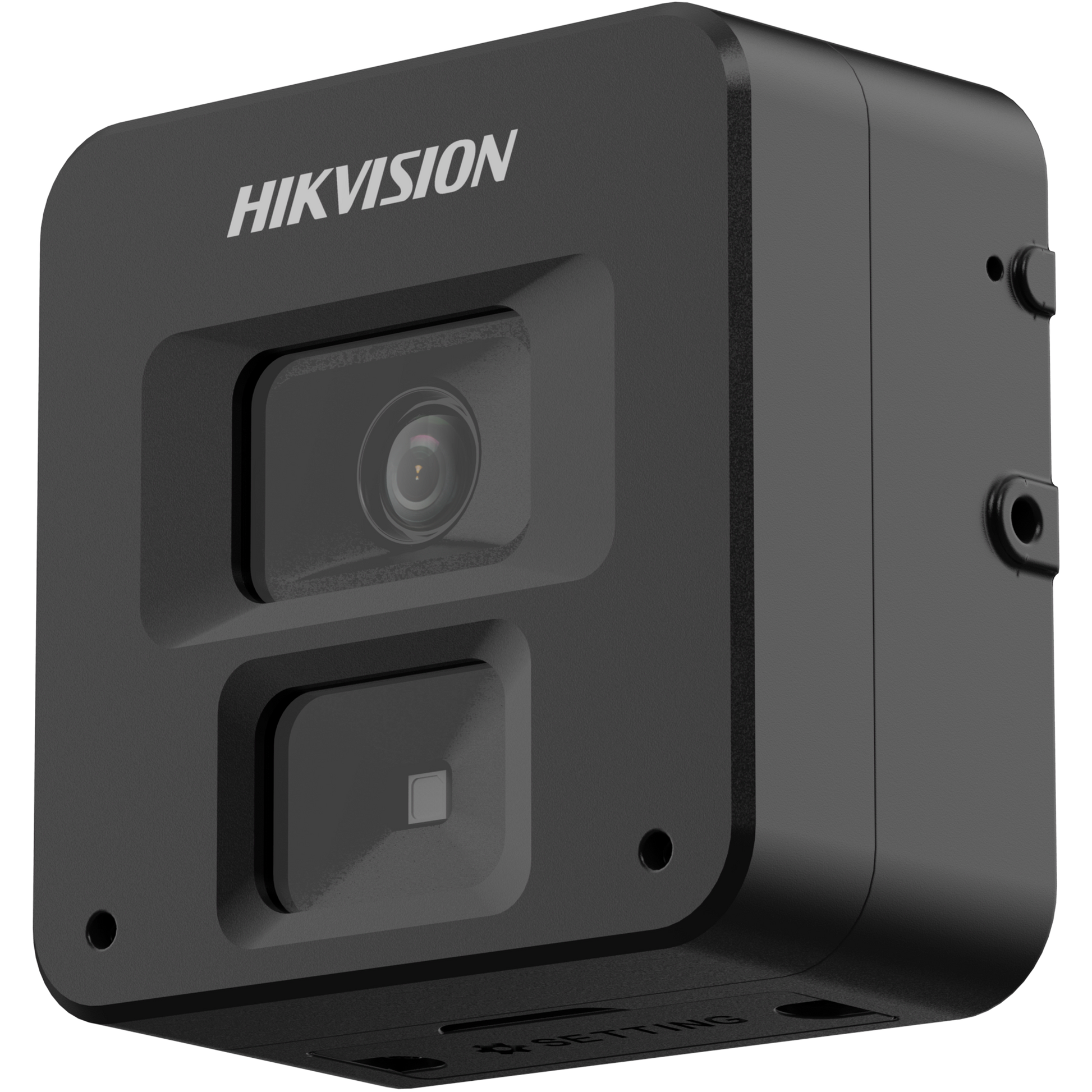 Micro Cámara IP para Manufactura de 5 Megapixel / Lente de 4 mm / Micrófono Interconstruido / Enfoque de 0.1 Metro a 0.5 Metros / 0.5 Metros de Luz Blanca / Ideal para Procesos de Manufactura / WDR 120 dB / PoE / Micro SD