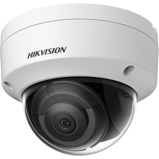 [Dual Light] Domo IP 4 Megapixel / Lente 2.8 mm / 40 mts IR  / Antivandálico IK08 / Detección Humana y de Vehículos / Exterior IP67 / H.265 / PoE / Micro SD