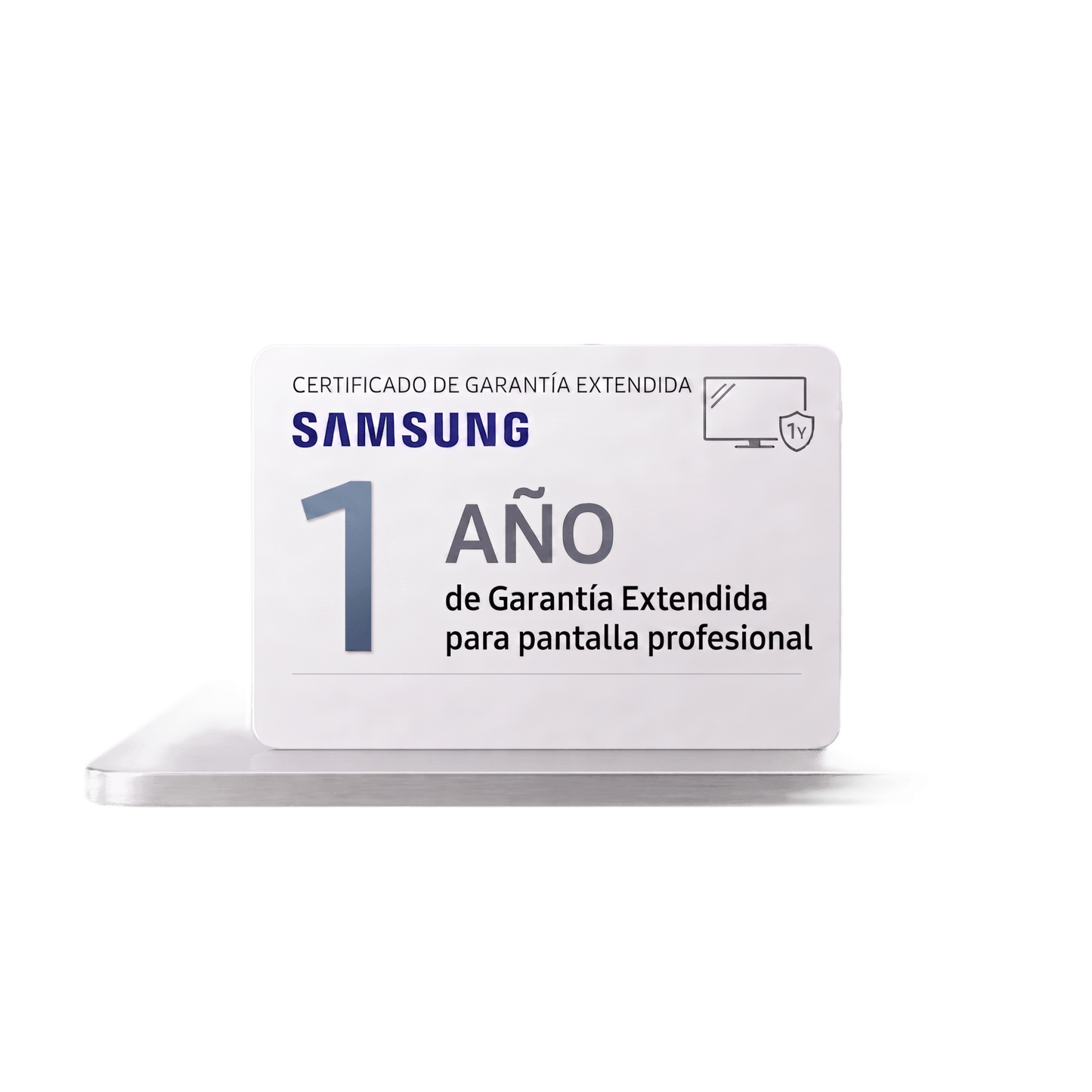 Extension de garantia 1 año adicional para pantallas profesionales modelo BE65F