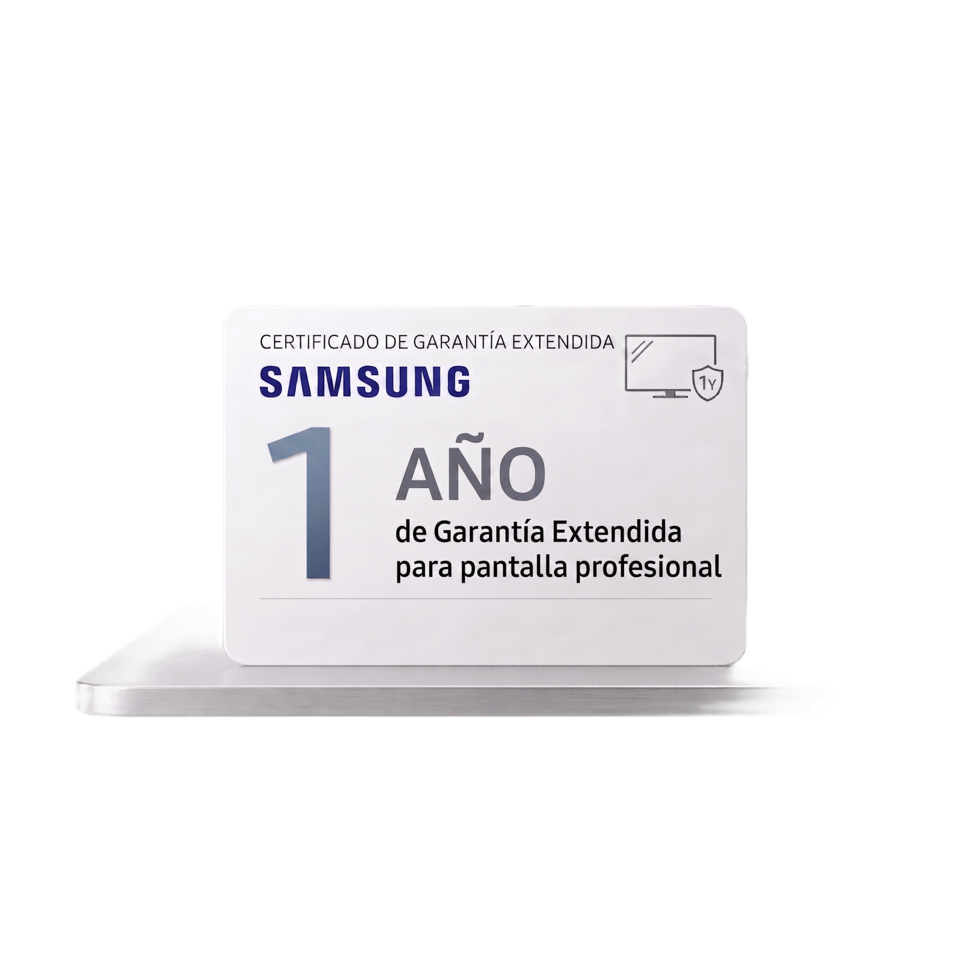 Extension de garantia 1 año adicional para pantallas profesionales modelo BE65F