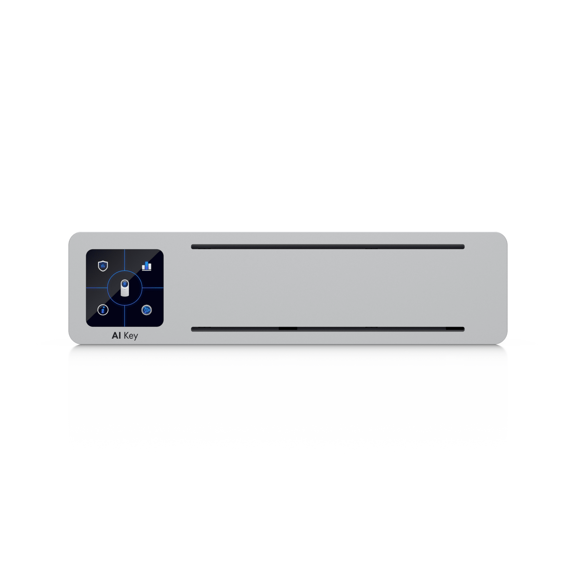 UniFi Protect AI Key / Analizador con inteligencia artificial para identificar eventos en grabaciones de cámaras UniFi / Búsqueda con lenguaje natural / hasta 1800 detecciones inteligentes por hora / 1 puerto GbE PoE++