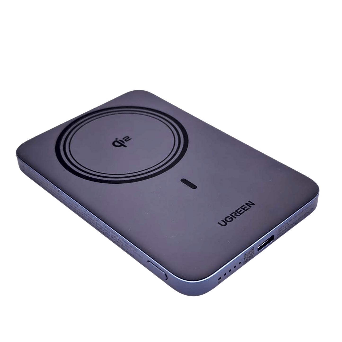 Power bank  Magnético Inalámbrico / 5000 mAh 19.6 Wh / USB-C 20W PD3.0 / Carga Inalámbrica Magnética 15W / Salida Simultánea Cable + Wireless / Ultrafino 8.6 mm (0.3 in)