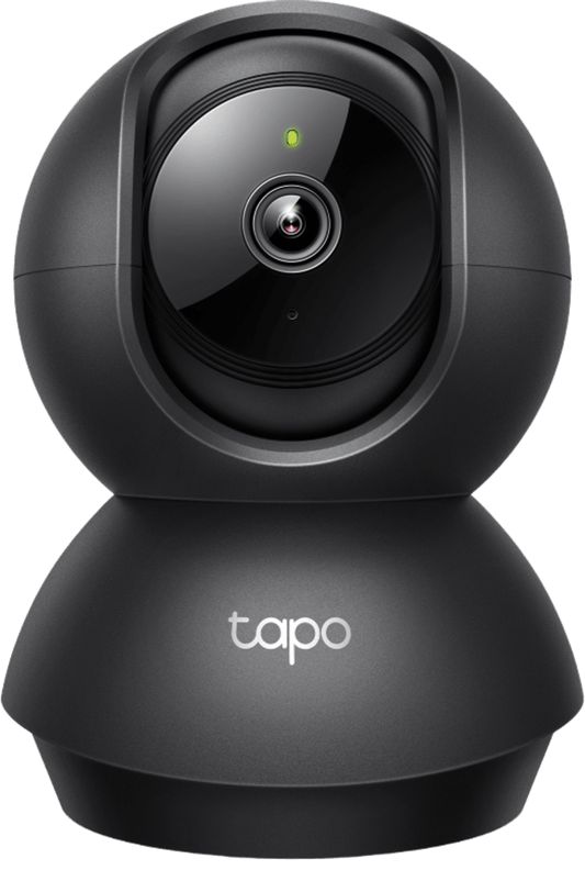 Cámara de Seguridad Interior Wi-Fi 360°, 1080p Full HD, Visión Nocturna 12 m, Detección IA Personas y Llanto de Bebé, Audio Bidireccional, Compatible Alexa y Google Home, Almacenamiento microSD 512 GB