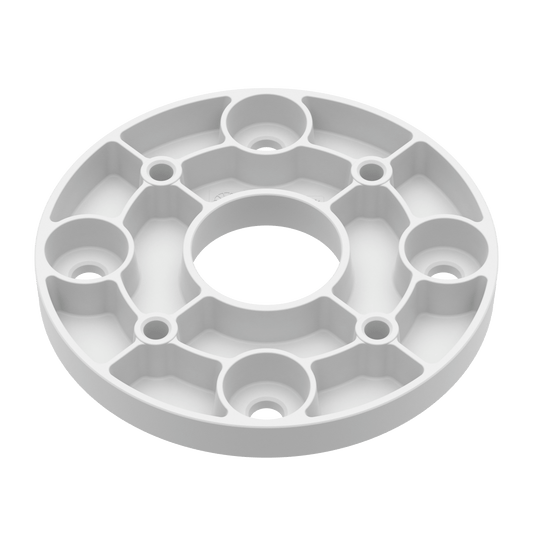 ADAPTADOR DE MONTAJE PARA CAMARAS TIPO PTZ HANWHA COMPATIBLE CON SBP-004WMW