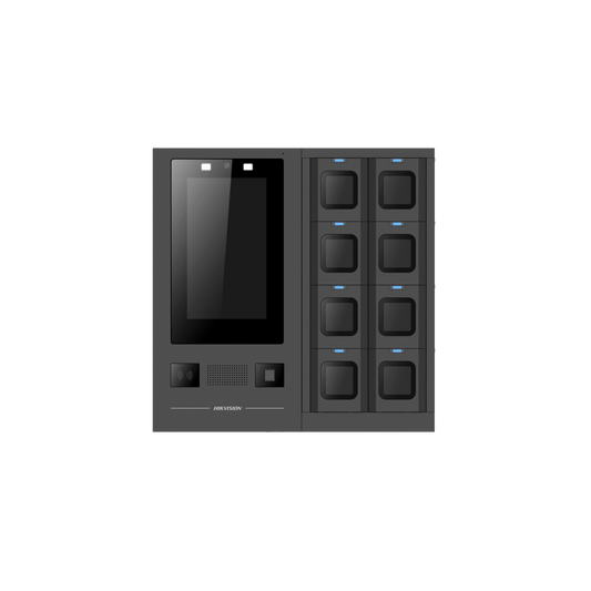 Estación de Descarga para Cámaras Bodycam HIKVISION / Pantalla Touch 13.3" / Conector Tipo C / Incluye 1 HDD de 2 TB (Soporta 4 HDD de 8 TB)
