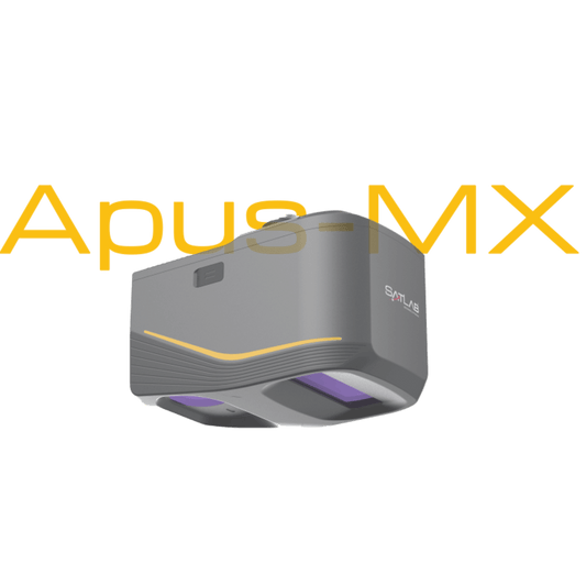 Sistema LiDAR Apus-MX para UAV / Escáner Láser 1200 m Alcance / 550.000 Puntos por Segundo / Hasta 8 Retornos / Cámara RGB 45 MP / IMU Avanzada / Precisión 5 cm @300 m / Compatibilidad DJI M350-M400