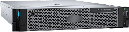 Servidor de Administración / Procesador Dual Intel Xeon 4410Y 2.0GHz 24 Cores / 128GB RAM DDR5 4800MT/s / 8TB HDD RAID 1 / Controladora PERC H355 / 6 Puertos 1GbE / Sin Logo