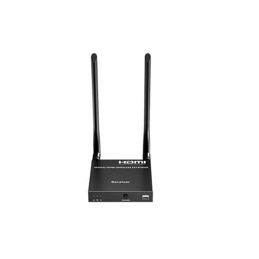 Extensor Inalámbrico HDMI | 4K@60Hz 4096x2160 | Tecnología ipcolor STREAM | Banda 5G 5.18-5.24 GHz | Distancia 50 m | Conexión de Hasta 1 a 4