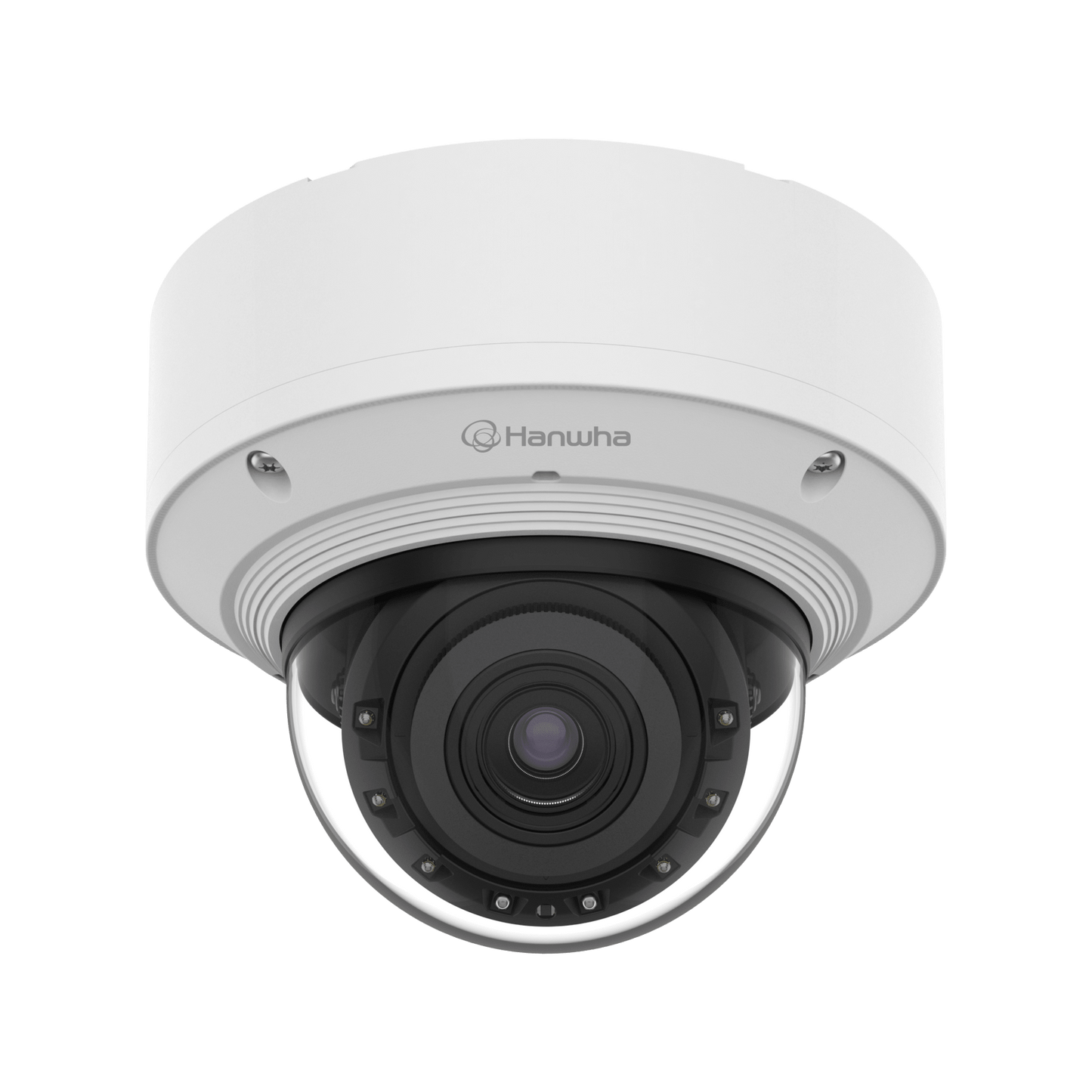Cámara Domo Interior Vandalismo AI 4MP / Sensor 1/1.8" CMOS / Lente Motorizado 4.6-9.35mm (2x) / WiseIR 60m / Inteligencia Artificial Persona-Vehiculo-Patente / WDR 120dB / IP52 IK10 / PoE+ y 12VDC / 2 Slots MicroSD 2TB