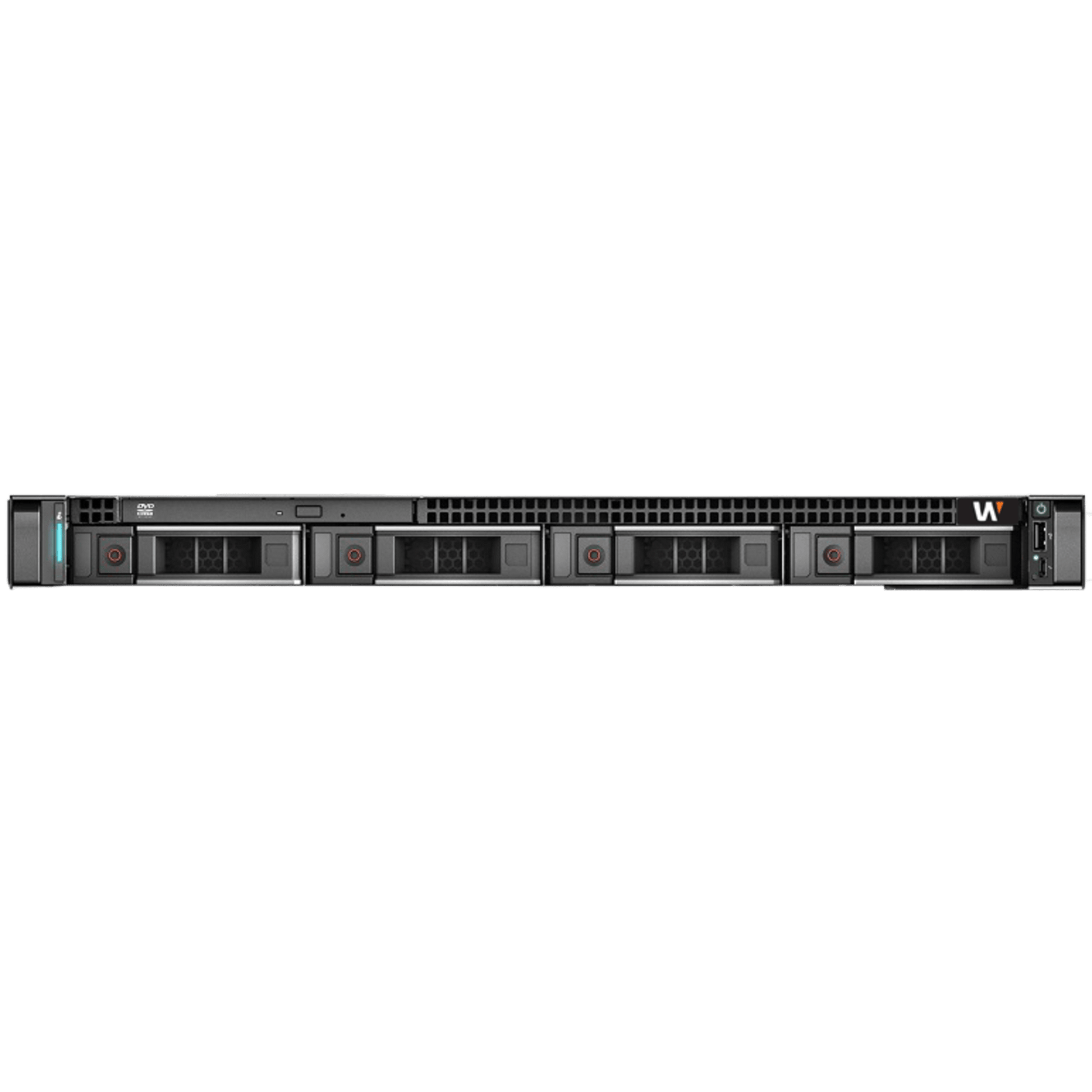NVR Wisenet WAVE basada en Windows / Montable en Rack 1U / 470 Mbps throughput