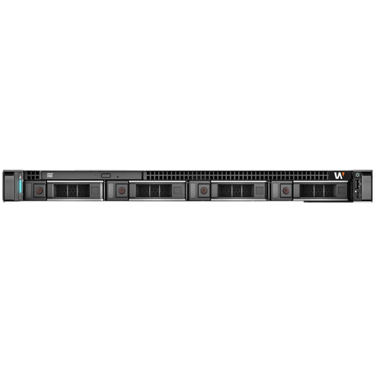NVR Wisenet WAVE basada en Windows / Montable en Rack 1U / 470 Mbps throughput