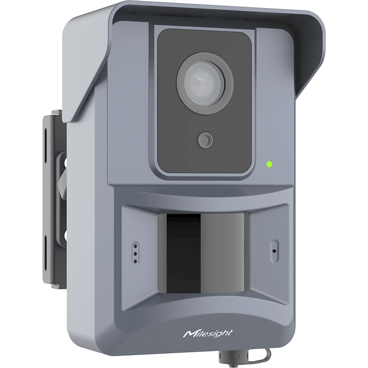 Cámara de Detección Perimetral 4G con Energía Solar / 4MP / Sensor PIR + AOV / Visión Nocturna IR / Detección por Sonido / GPS / Almacenamiento microSD hasta 1TB / IP67 / Sin Cables / Integración API, MQTT y HTTP