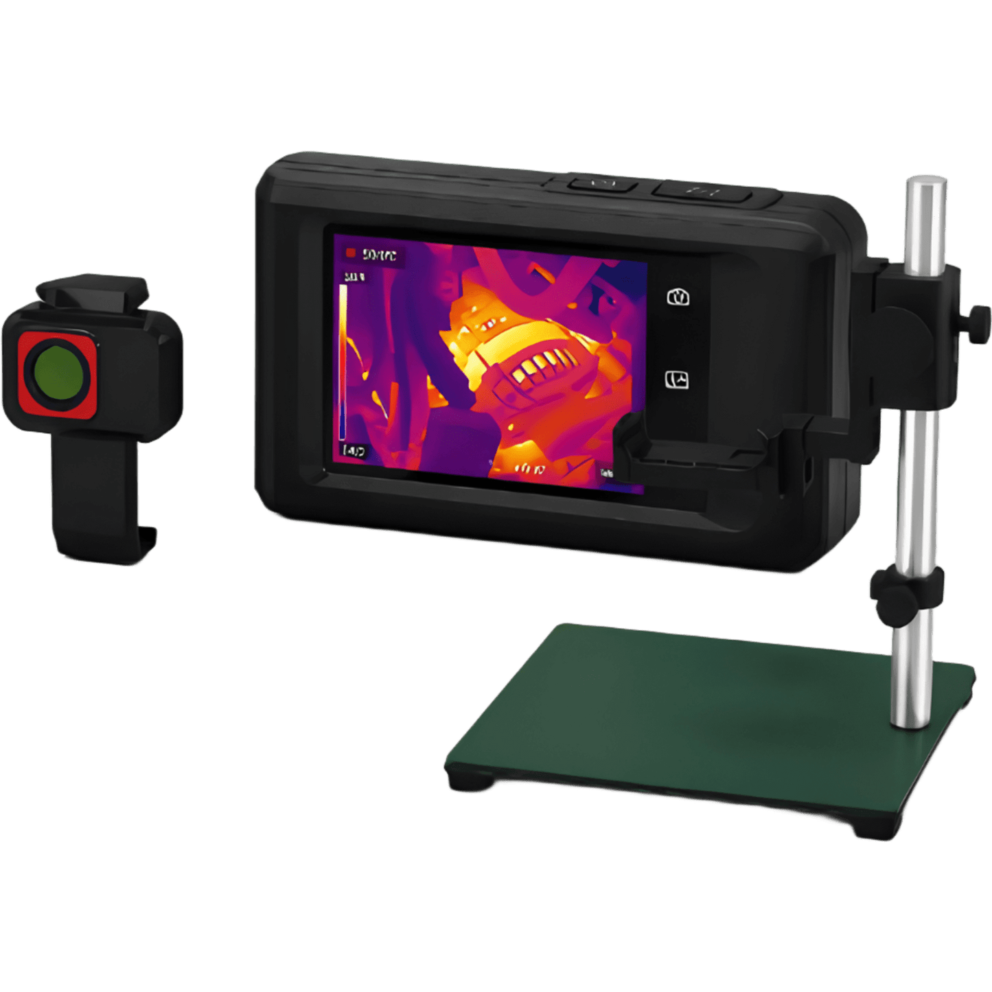 KIT POCKET2 LENTE MACRO BRACKET - Cámara Termográfica Portátil Lente 3.5 mm (256 × 192) / WiFi / IP54 / Memoria interna 16 Gb / Hasta 4 Horas de Funcionamiento Continuo