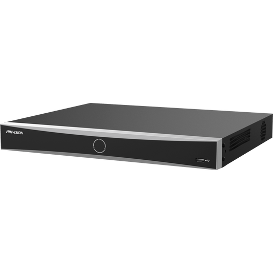 [AcuSeek] NVR 12 Megapixel (4K) / 8 canales IP / 8 Puertos PoE+ / AcuSense (Evita Falsas Alarmas) / Reconocimiento Facial / 2 Bahías de Disco Duro / HDMI en 4K / Alarmas I/O / 300 Metros PoE Modo Extendido