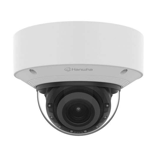 Cámara IP Tipo Domo AI 5MP / IR 50 m / Lente Motorizado 3.3-9.3 mm/ Análisis Inteligente IA / Para uso Exterior IP67 IK10 NEMA4X / Conteo De Personas, Vehiculos y multitudes