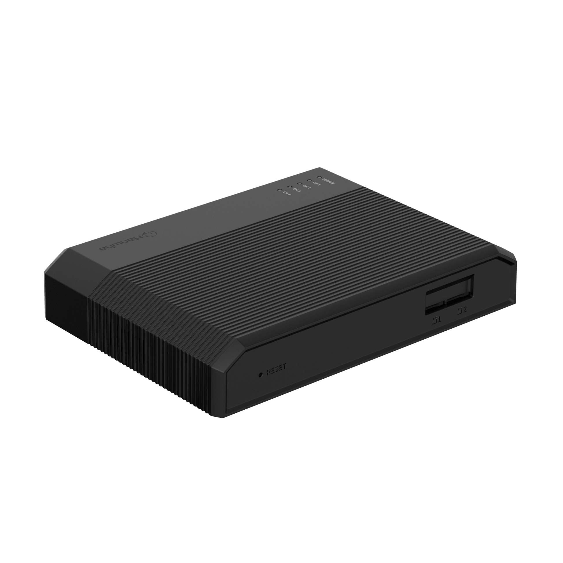 Modulo para camaras pinhole lentes remotos AI 4 Canales 2MP / Análisis Inteligente IVA / WiseStream AI / 4 Entradas Audio / PoE+ / Secure Element FIPS 140-3