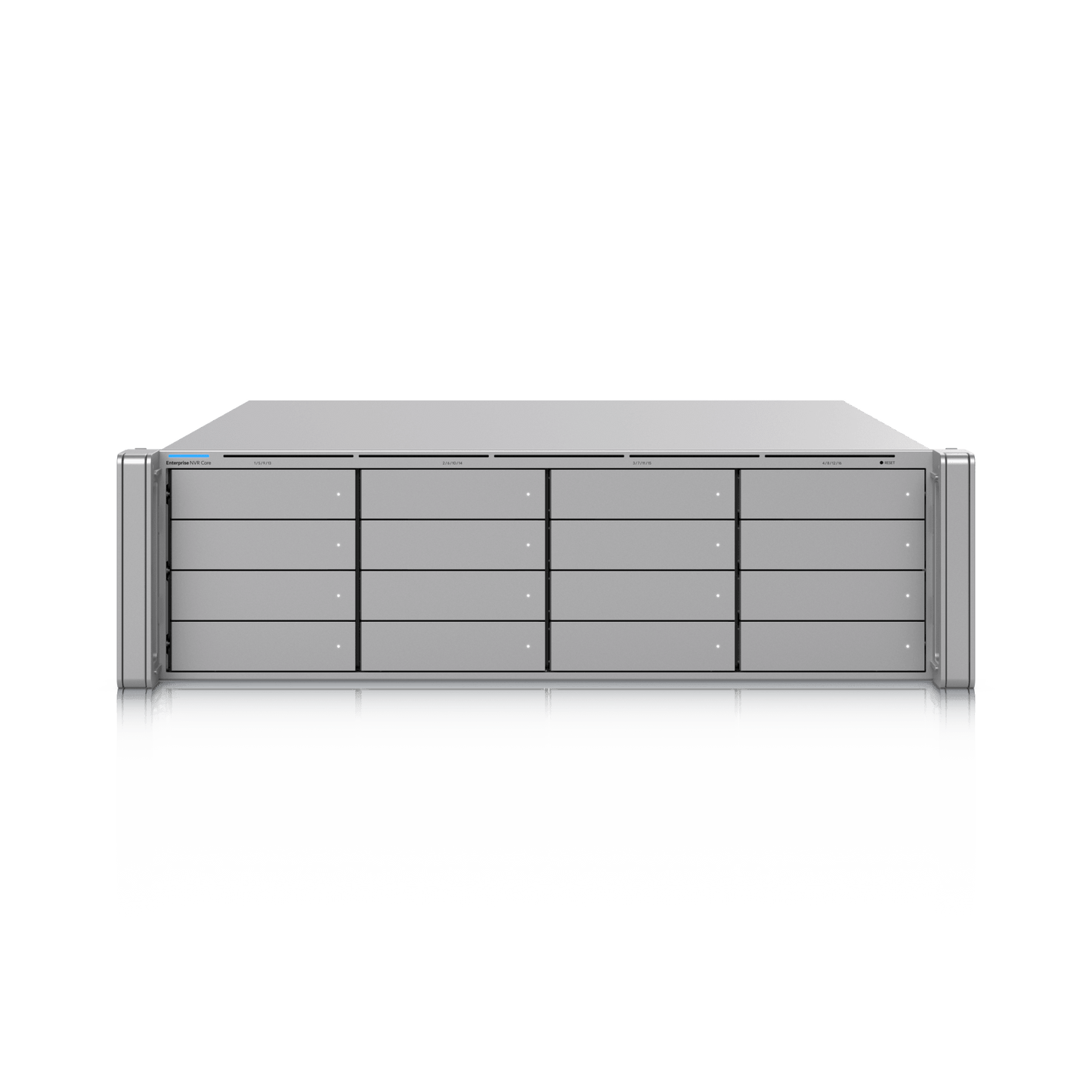 NVR Empresarial Core UniFi Protect 3U con 16 Bahías para HDD/SSD 2.5”/3.5”, Soporte para hasta 300 Cámaras 4K o 500 Full HD, Fuentes de Poder Hot-Swap y Expansión de Almacenamiento Opcional