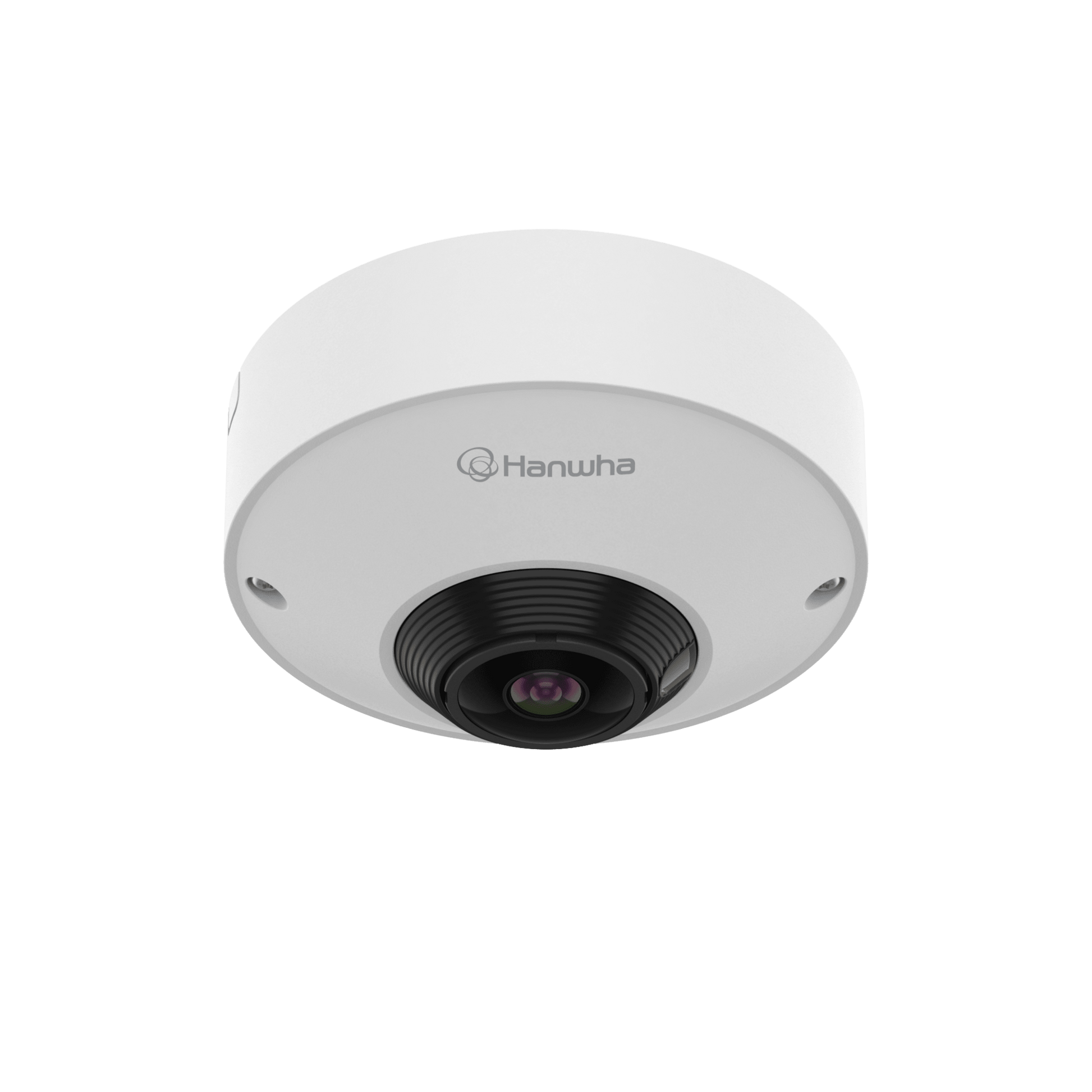 Cámara Ojo de Pez AI 12MP / Resolución 3584x2688 / Lente 1.76mm F1.8 / WDR 120dB / WiseNR II AI / Detección Persona-Vehiculo / PoE 7.3W / IP42 para uso interior
