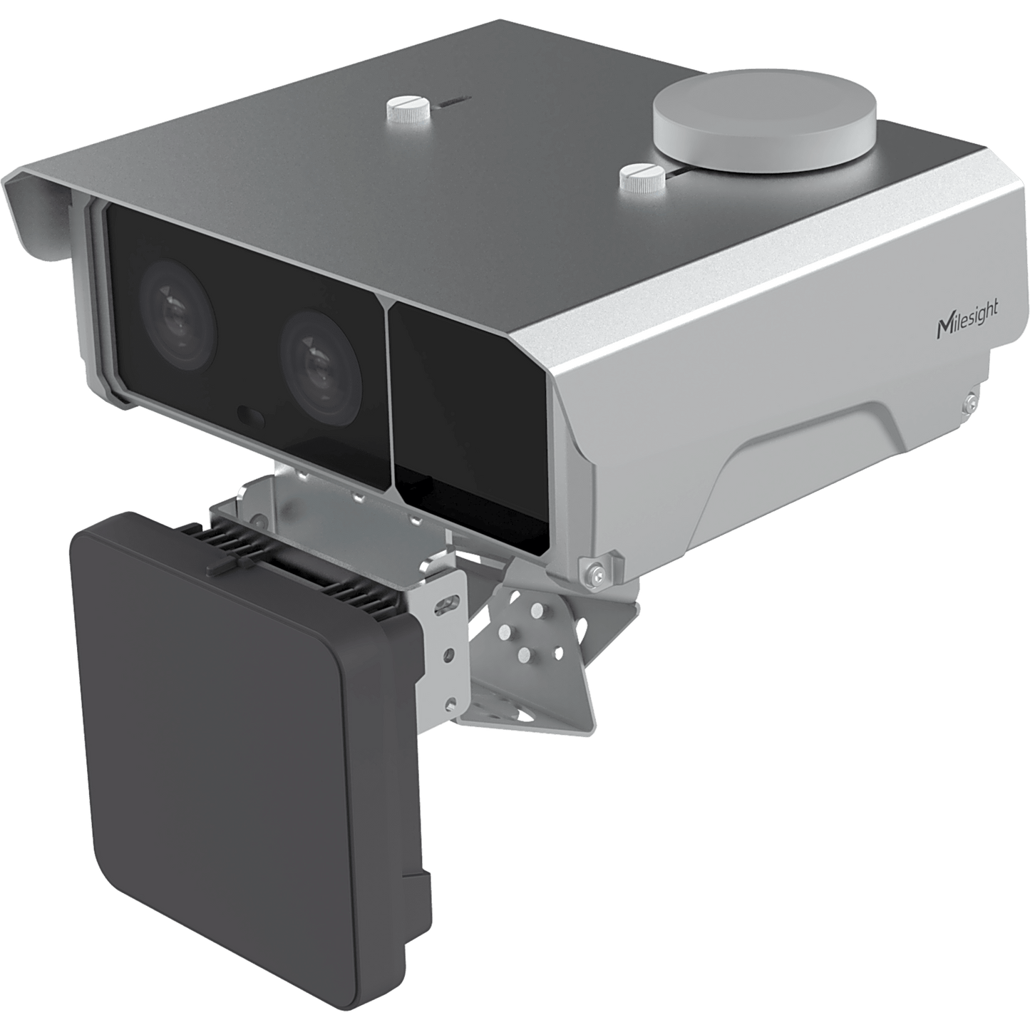 Cámara Radar DualVision TrafficX / 5 Megapíxeles (2464x2056) / Doble Sensor Global Shutter / Lente 15-50mm Motorizado / ANPR Hasta 50m / Cobertura 2-3 Carriles / IR 60m / IP67 / 24V DC-AC