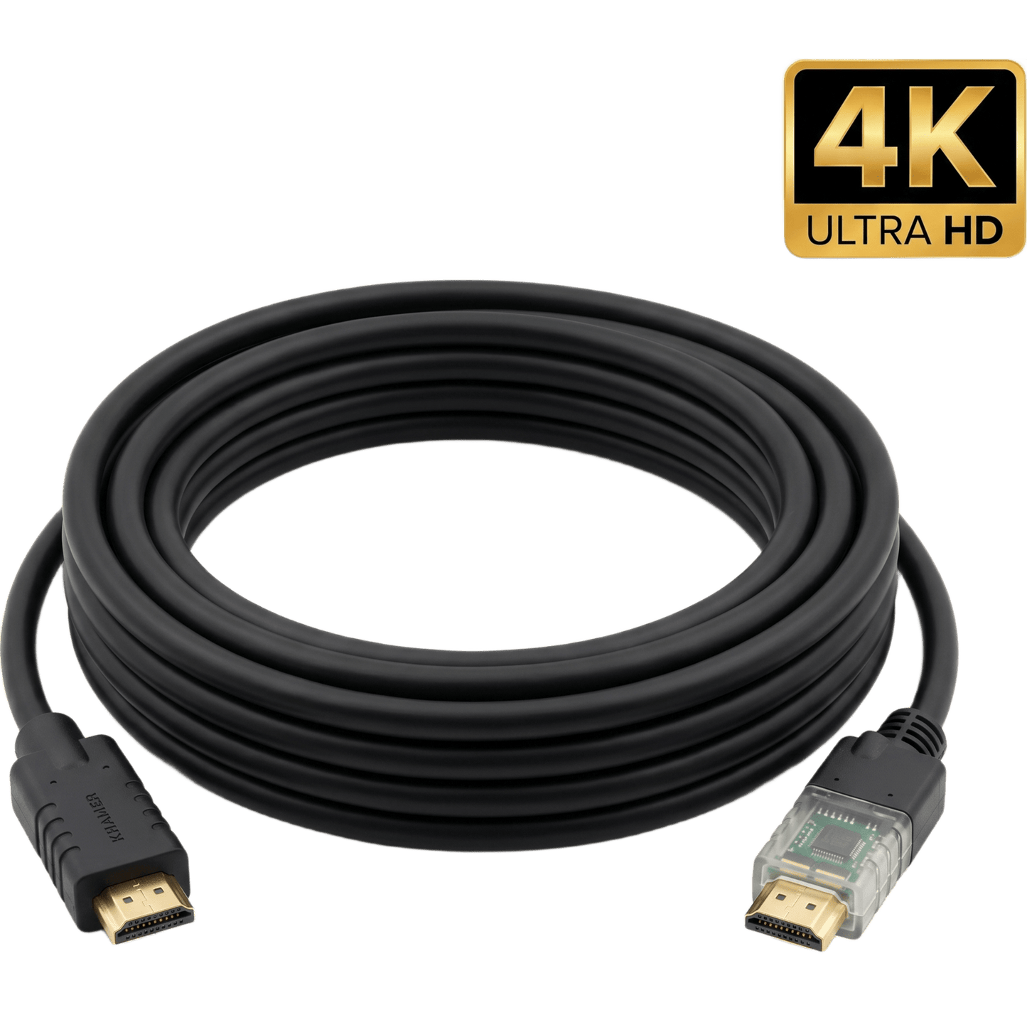 Cable HDMI Activo 4K a 60Hz | HDR, Triple Blindaje, K-Lock | CA-HM (25 mts / 82 ft)