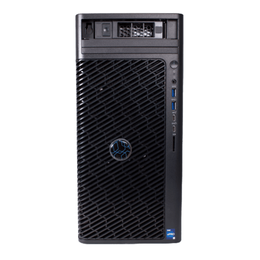 Workstation Profesional Video Vigilancia / Intel 14th Gen Core / NVIDIA GPU / Hasta 128GB DDR5 / 3-Bay Tower / Cyber Hardened / Windows 11 Pro / 5 Años Garantía On-Site